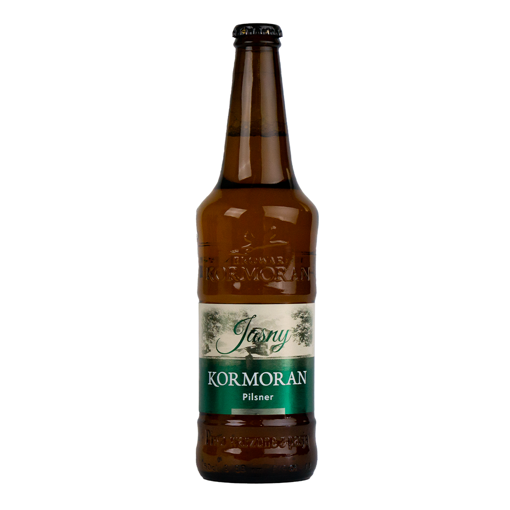 Piwo Kormoran Jasny 4,9% 500 ml