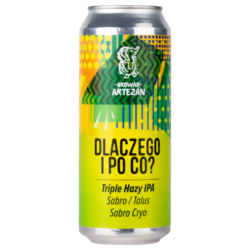 Piwo Artezan Dlaczego i Po Co? 8% 500 ml Puszka