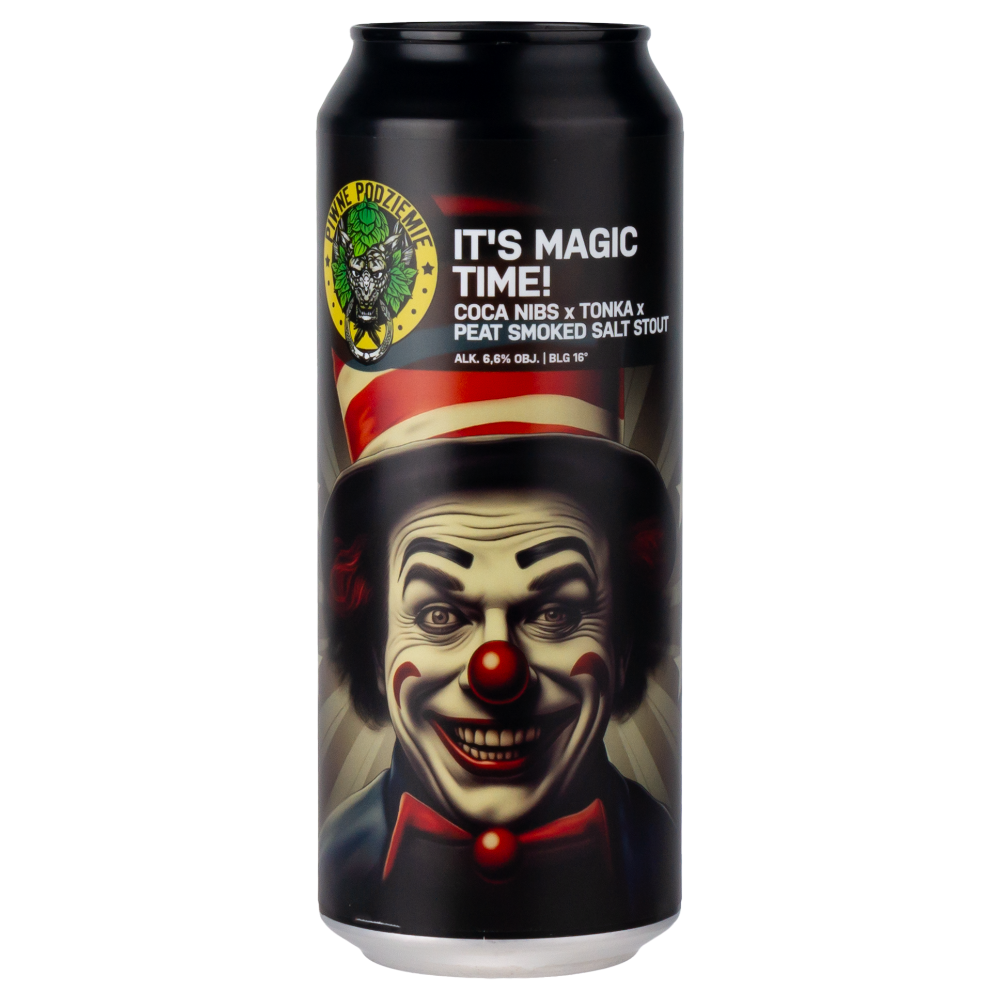 Piwo Piwne Podziemie It’s Magic Time 6,6% 500 ml Puszka
