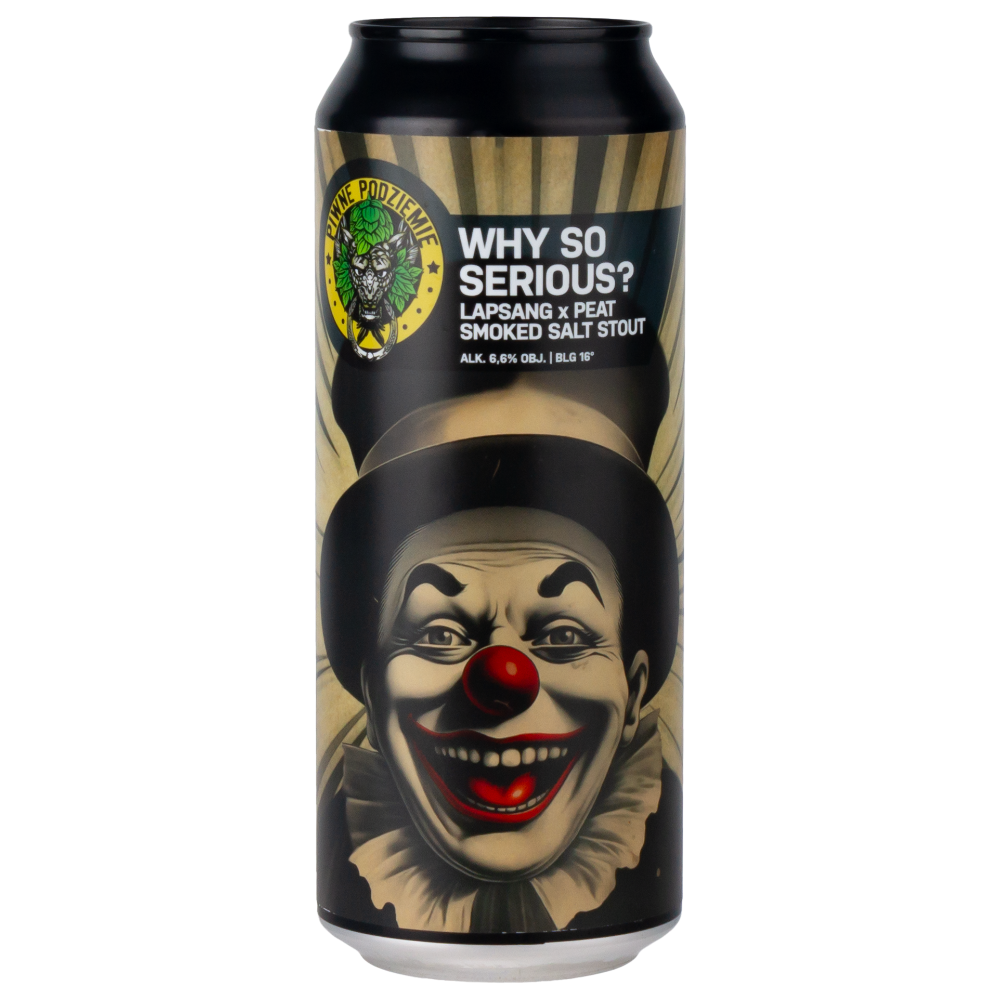 Piwo Piwne Podziemie Why So Serious? 6,6% 500 ml Puszka