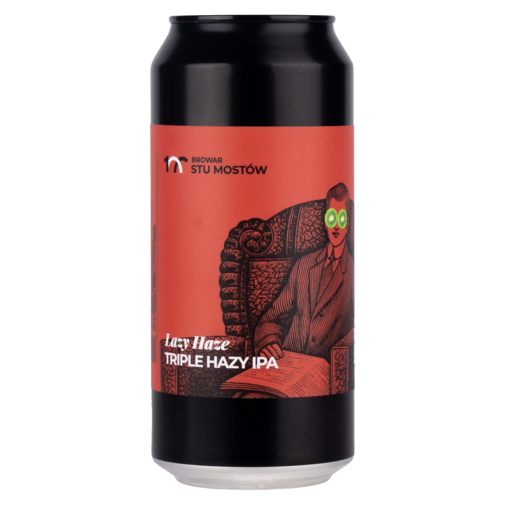 Piwo Stu Mostów Lazy Haze 8,7% 440 ml Puszka