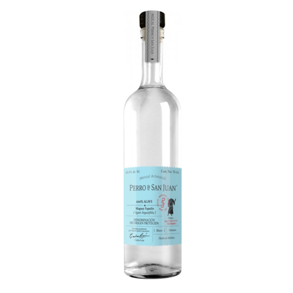 Mezcal Perro De San Juan Espa Blue Lab 42,4% 700 ml