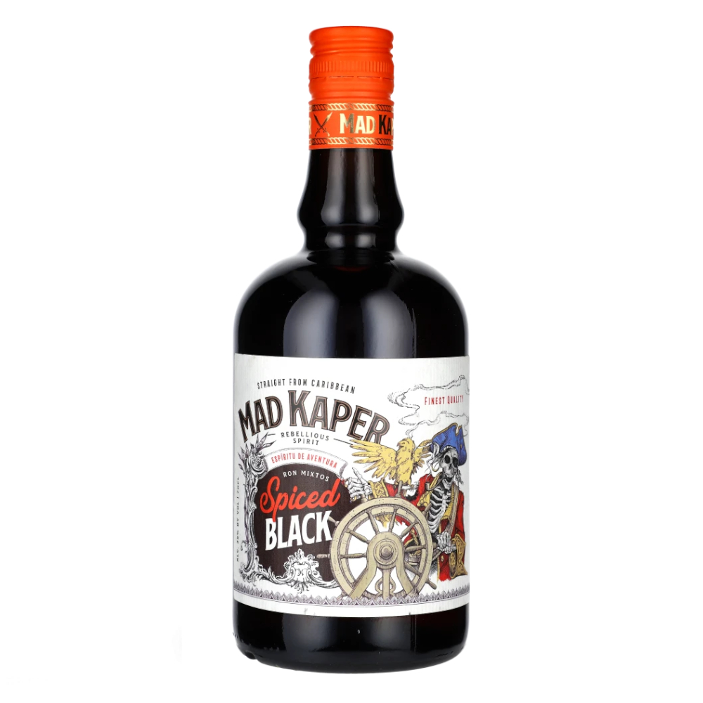 Rum Mad Kaper Spiced Black 35% 700 ml