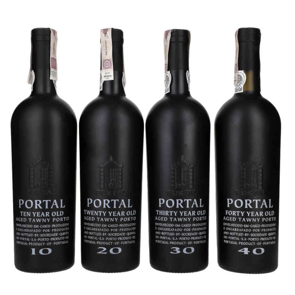 Wino Porto Portal Tawny Set(10 20 30 40) 20% czerwone wytrawne 4 x 750 ml