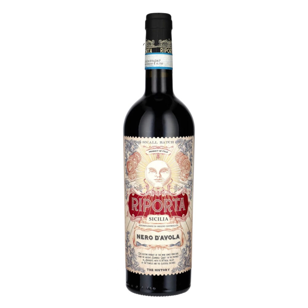Wino Riporta Nero D'Avola 2022 Sicilia Doc czerwone wytrawne 750 ml
