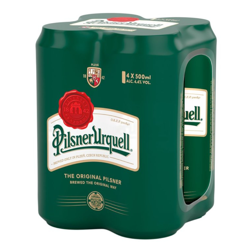 Piwo Pilsner Urquell 4,4% 4x500 ml Puszka