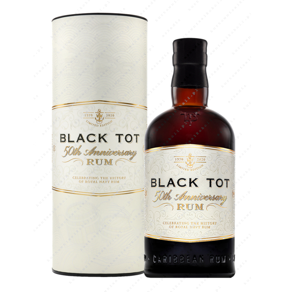 Rum Black Tot 50th Anniversary 54,5% 700 ml tuba