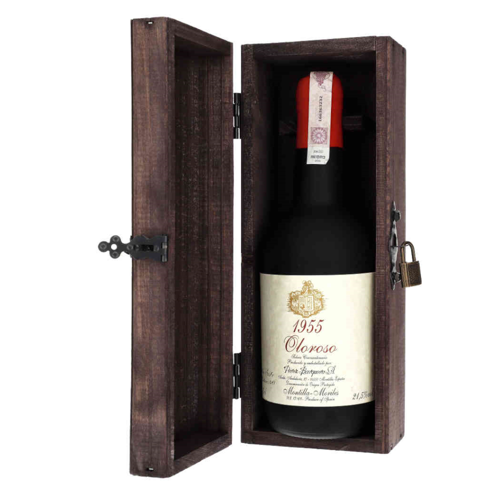 Wino wzmacniane Perez Barquero 1955 Sherry Oloroso 21,5% czerwone wytrawne 750 ml