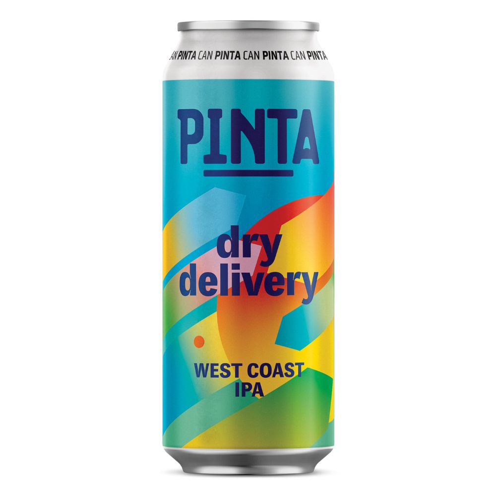 Piwo Pinta Dry Delivery 15,0° 6,5% 500 ml Puszka