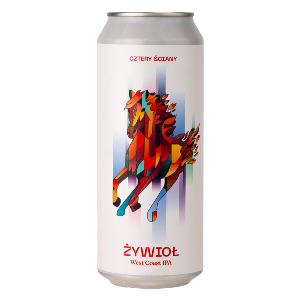 Piwo Cztery Ściany Żywioł 6,8% 500 ml Puszka