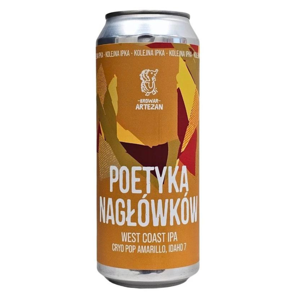 Piwo Artezan Poetyka Nagłówków 7,3% 500 ml Puszka