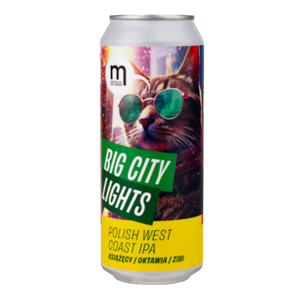 Piwo Maryensztadt Big City Lights 6,1% 500 ml Puszka