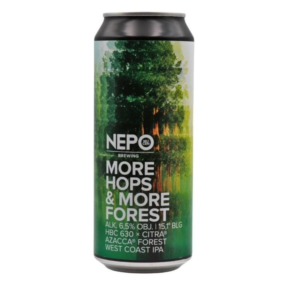 Piwo Nepo More Hops & More Forest 6,5% 500 ml Puszka