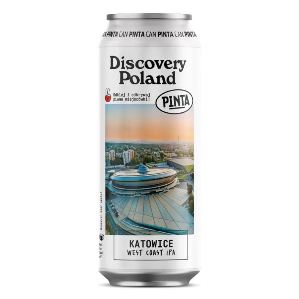 Piwo Pinta Discovery Poland - Katowice 16,5° 7,5% 500 ml Puszka