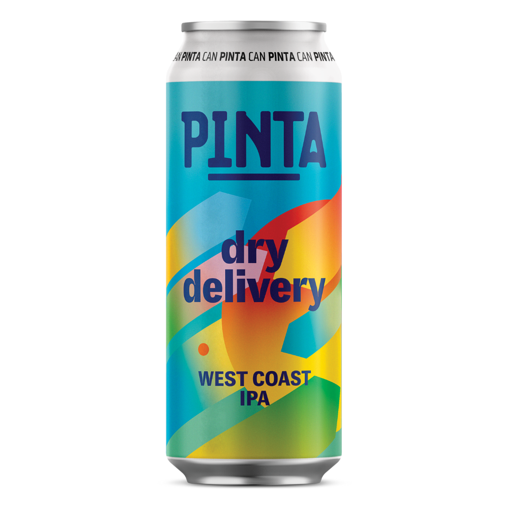 Piwo Pinta Dry Delivery 15,0° 6,5% 500 ml Puszka