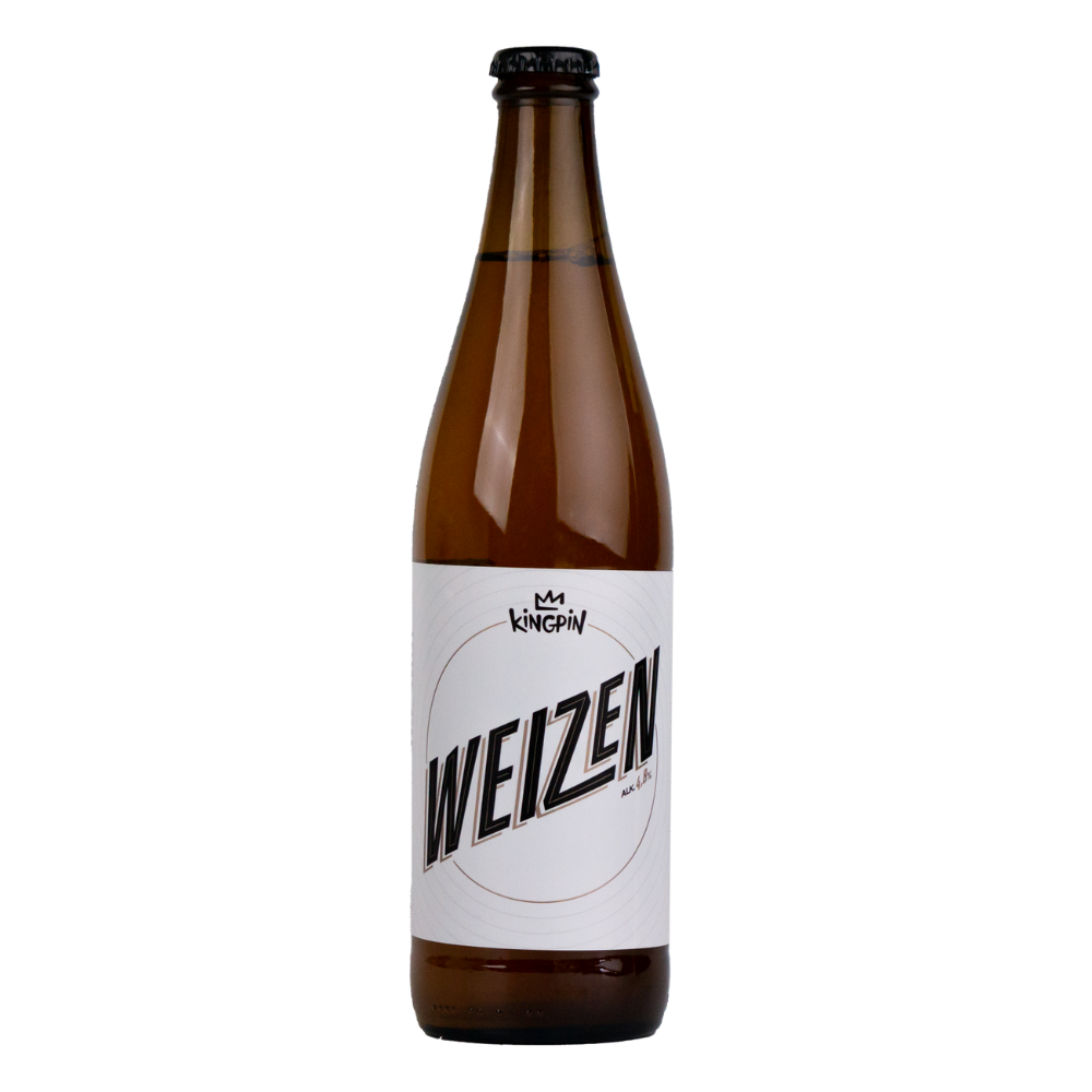 Piwo Kingpin Weizen 4,8% 500 ml