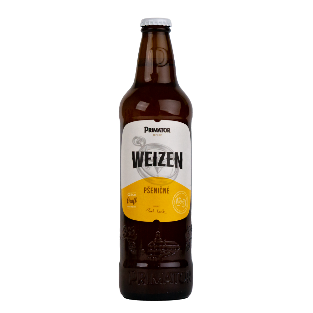 Piwo Primátor Weizen 4,8% 500 ml