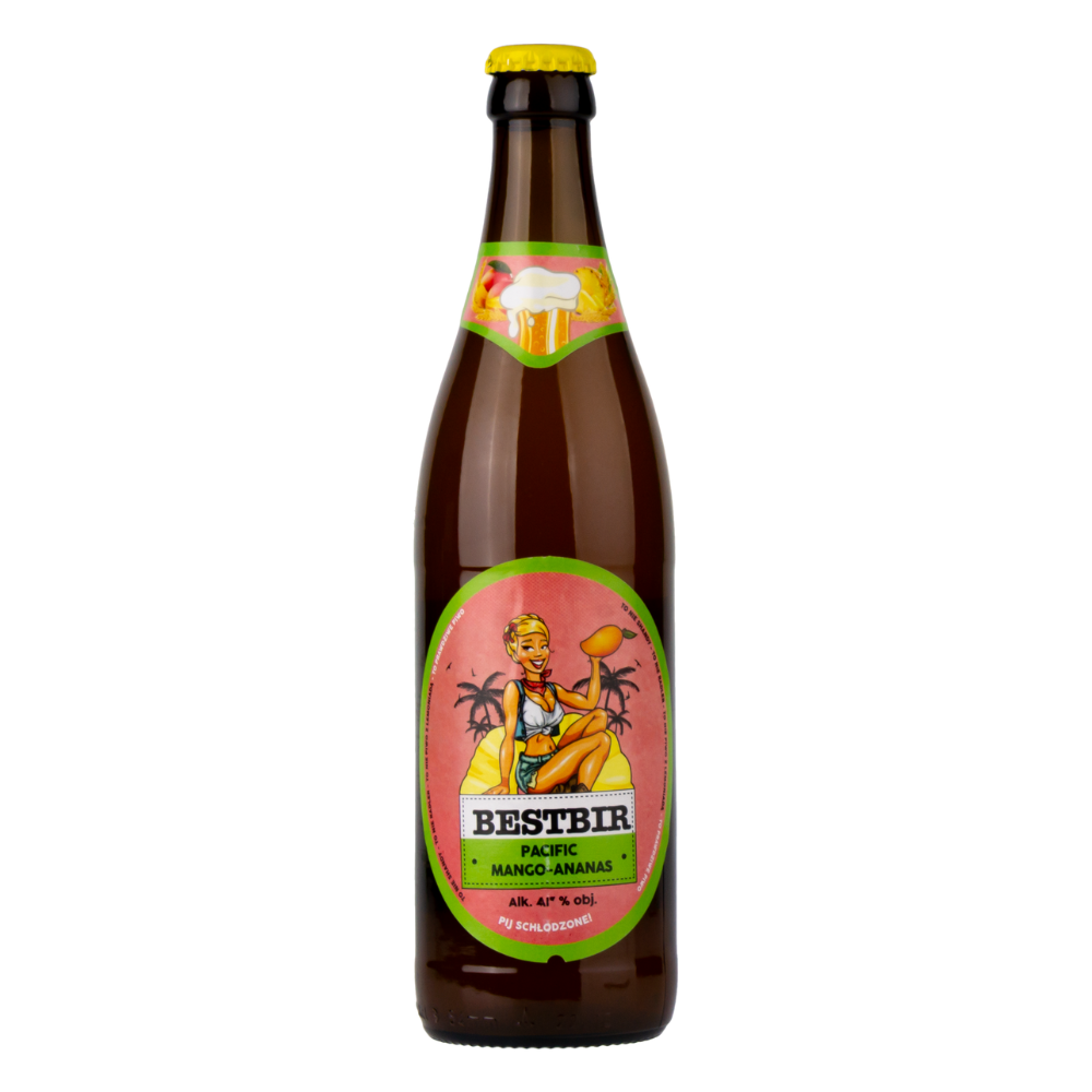 Piwo Staropolski Bestbir Pacific Mango i Ananas 4,7% 500 ml