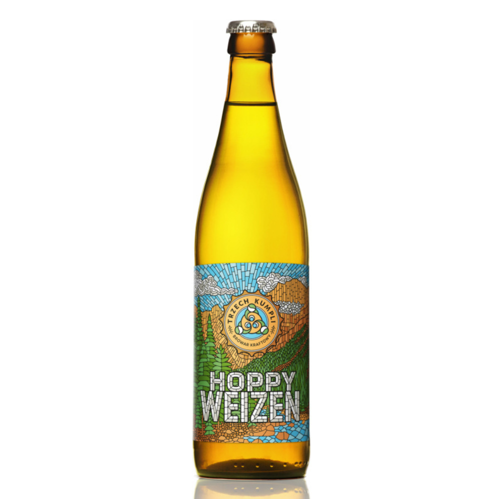 Piwo Trzech Kumpli Hoppy Weizen 4,9% 500 ml