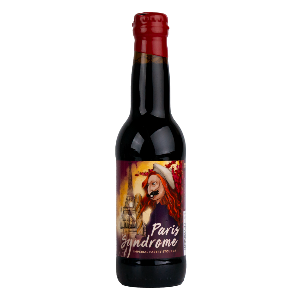 Piwo Brokreacja Paris Syndrome 2 Bourbon Barrel Aged 10% 330 ml