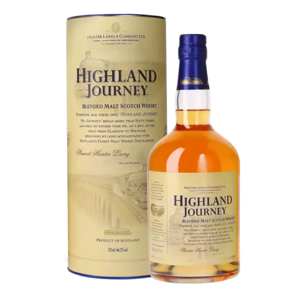 Whisky Highland Journey Blended Malt 46,2% 700 ml kartonik