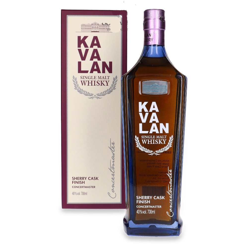 Whisky Kavalan Concertmaster Sherry Cask 40% 700 ml kartonik