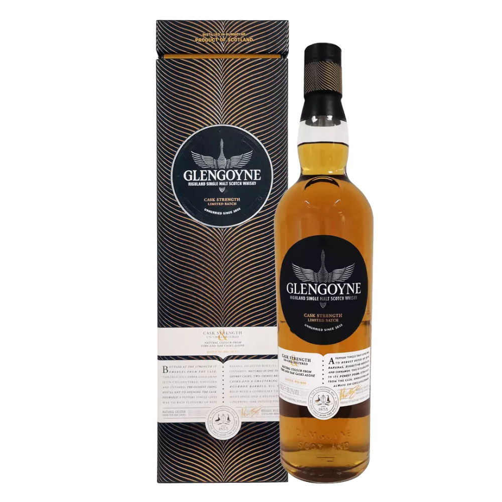 Whisky Glengoyne Cask Strength Batch 8 59,2% 700 ml kartonik