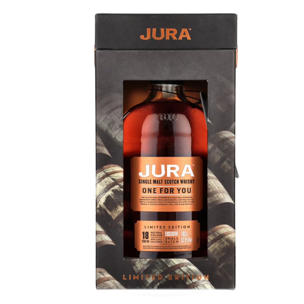 Whisky Isle Of Jura 18 YO  One For You 52,5% 700 ml kartonik