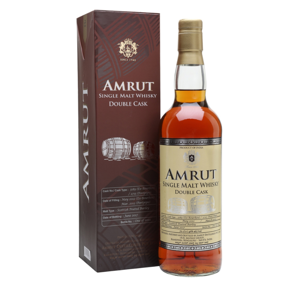Whisky Amrut Double Cask 3Rd Edition  46% 700 ml kartonik