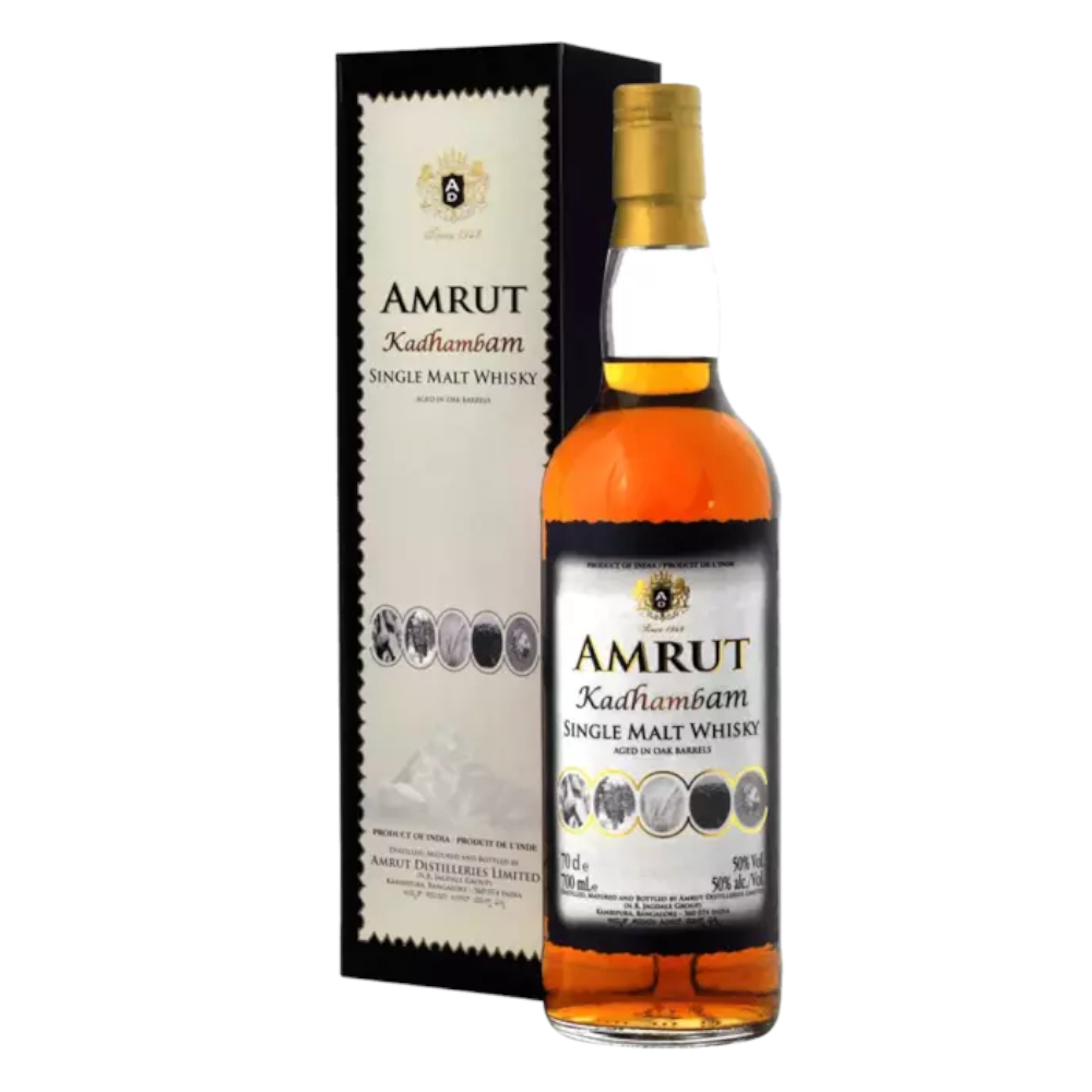 Whisky Amrut Kadhambam 50% 700 ml kartonik