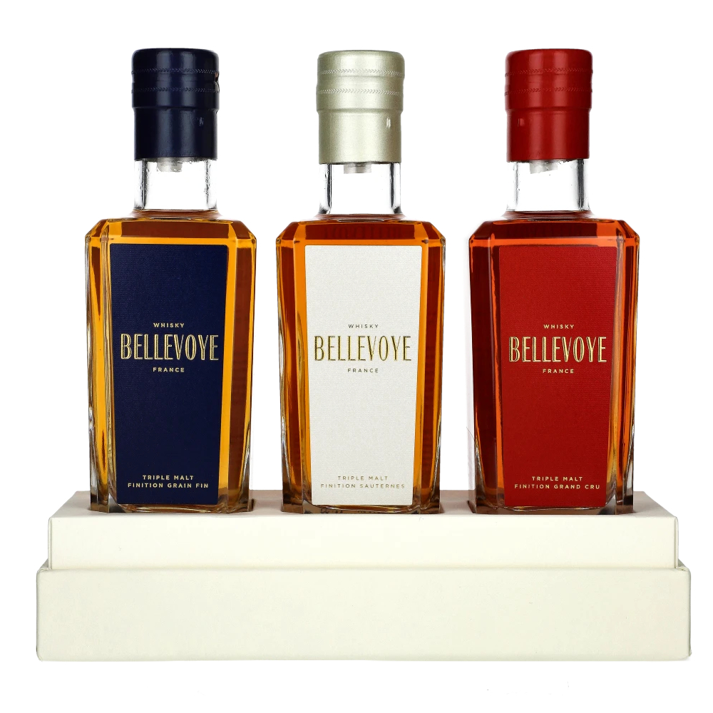 Whisky Bellevoye Tricolore Decouverte 41% 600 ml