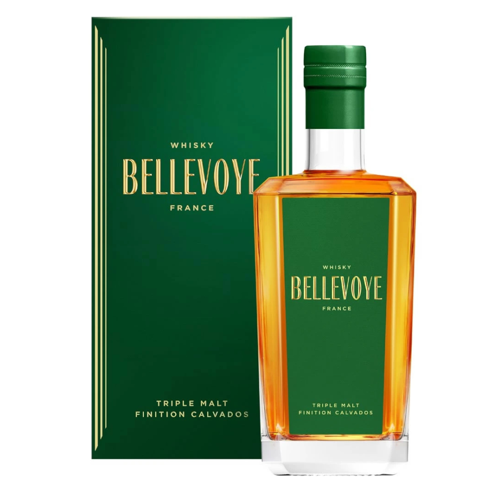 Whisky Bellevoye Vert Calvados Fin 43% 700 ml kartonik
