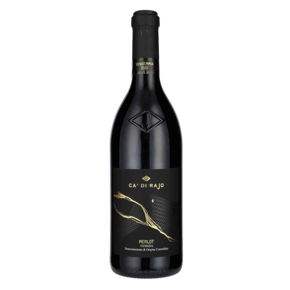 Wino Ca di rajo Merlot DCO venezia 13% czerwone wytrawne 750 ml
