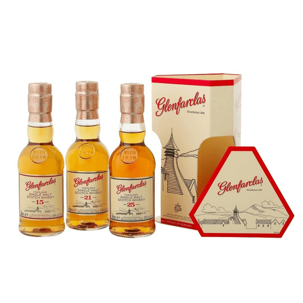 Whisky Glenfarclas Tripack 3x200 ml
