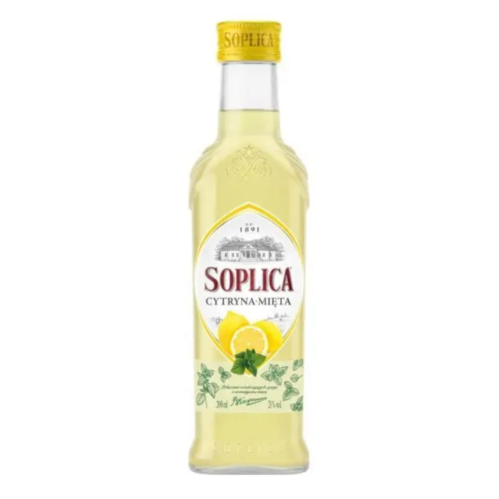 Likier Soplica Cytryna  Mięta 30% 200 ml