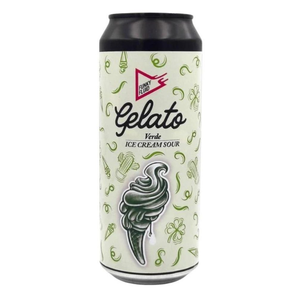 Piwo Funky Fluid Free Gelato: Verde 0% 500 ml Puszka