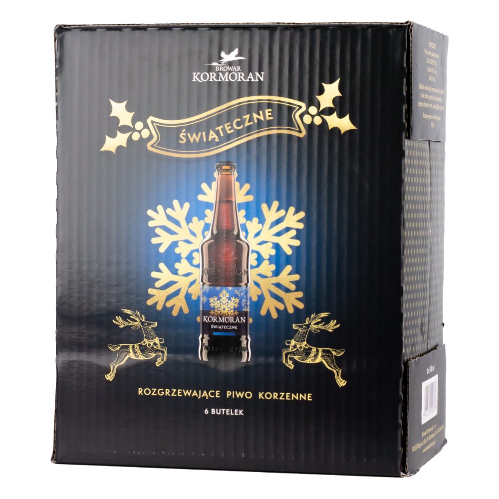 Piwo Kormoran Świąteczne 6-PAK 5,6% 500 ml (Zestaw 6 x But. 0,5 L)