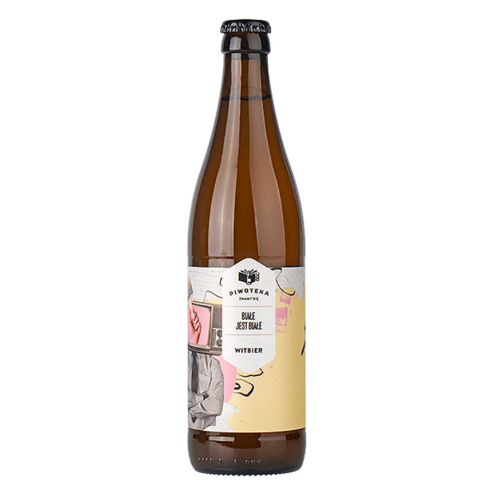 Piwo Piwoteka Białe Jest Białe 4,7% 500 ml