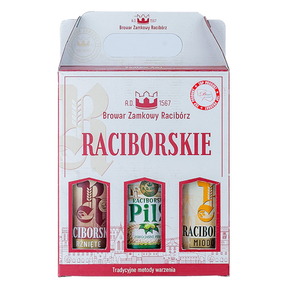 Piwo Raciborskie Zestaw 3 x 500 ml