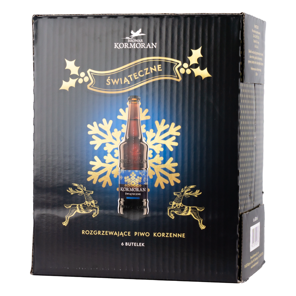 Piwo Kormoran Świąteczne 6-PAK 5,6% 500 ml (Zestaw 6 x But. 0,5 L)