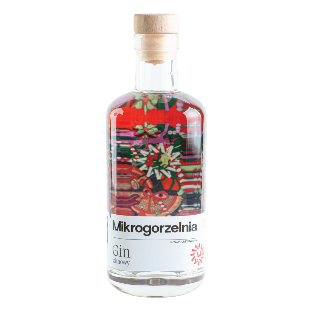 Gin Mikrogorzelnia Zimowy 40% 500 ml
