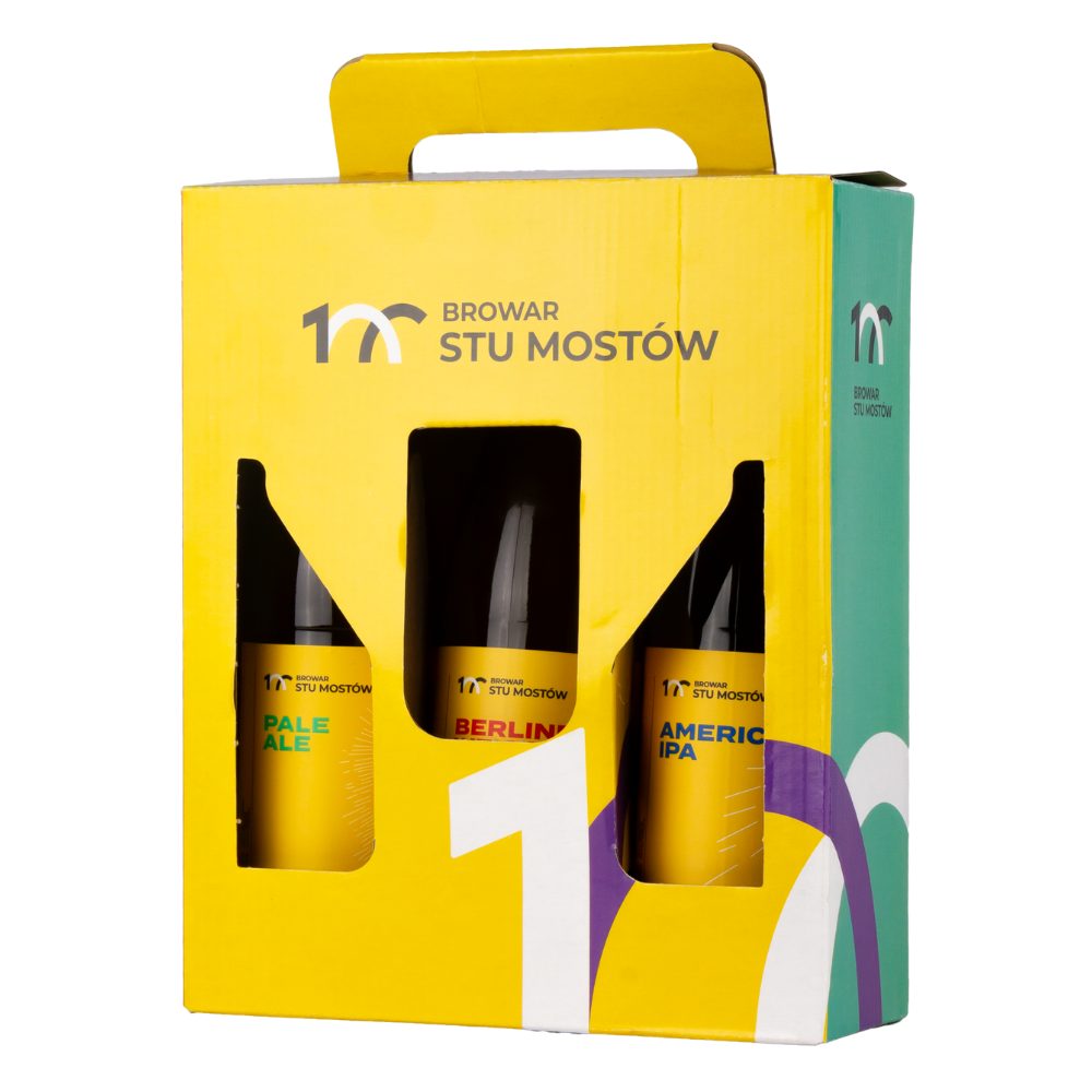 Piwo Stu Mostów Zestaw 3 x 500 ml