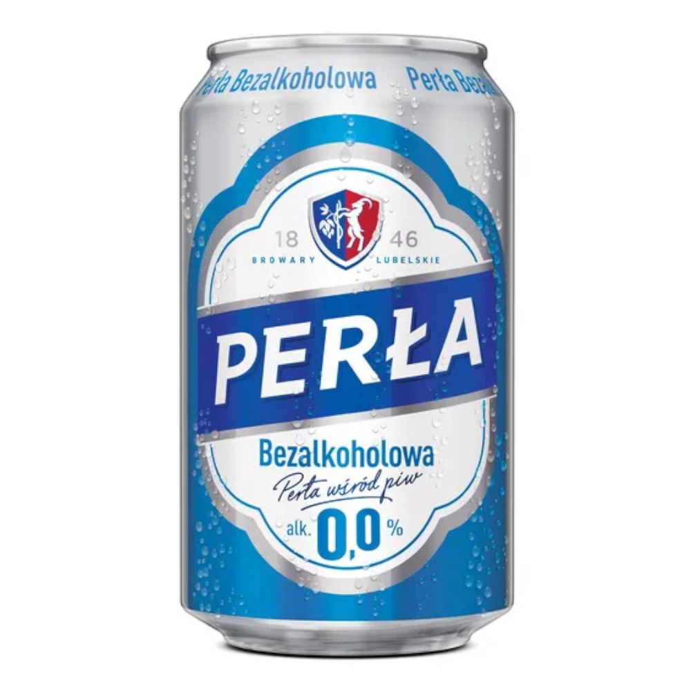 Piwo Perła 0% 330 ml Puszka