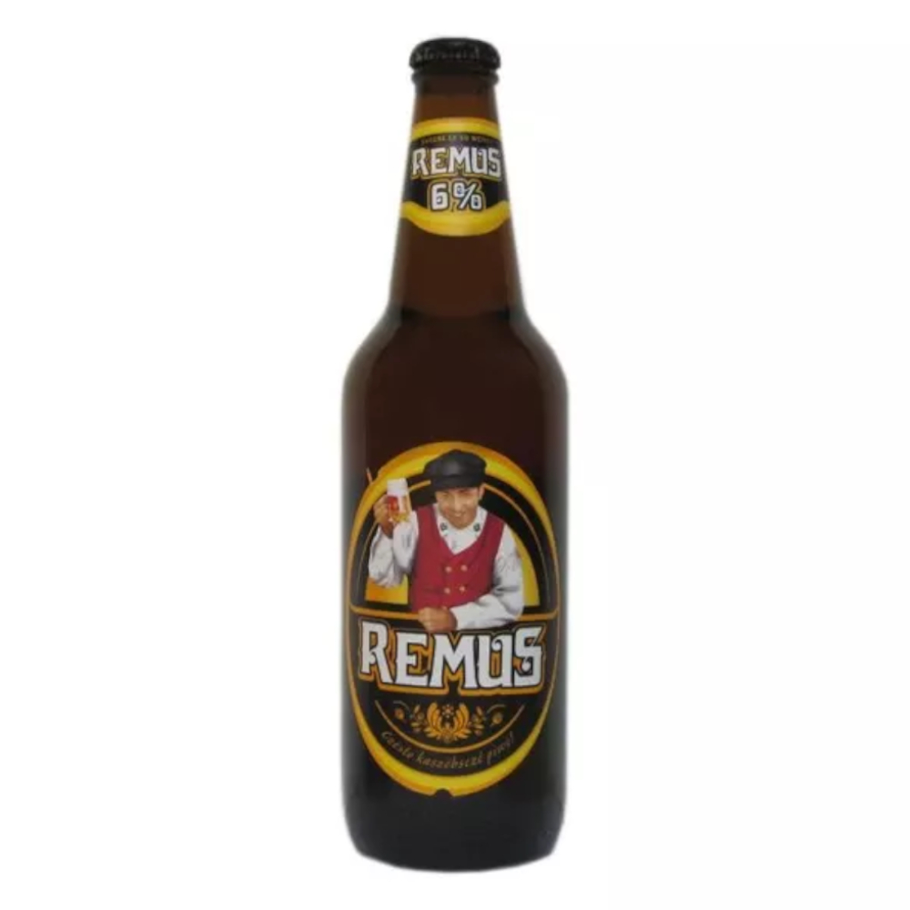 Piwo Amber Remus 4,8% 500 ml