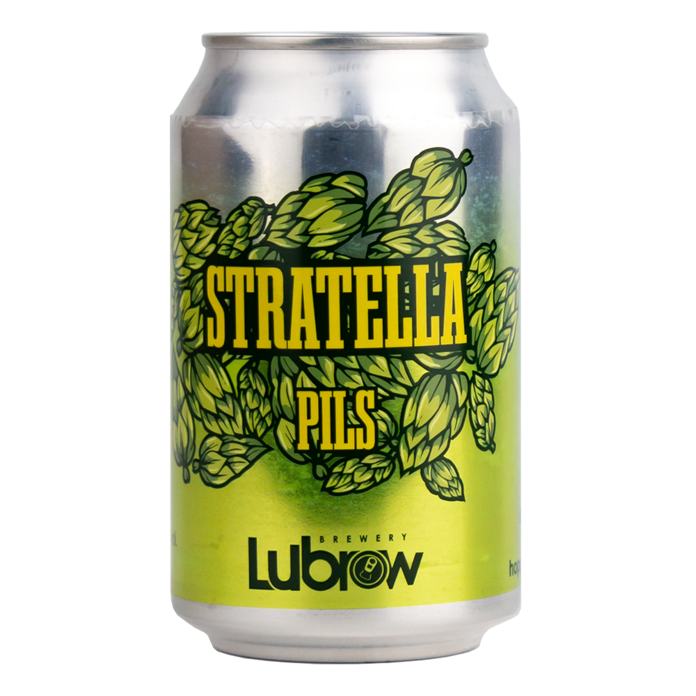 Piwo Lubrow Stratella Pils 5,1% 330 ml puszka