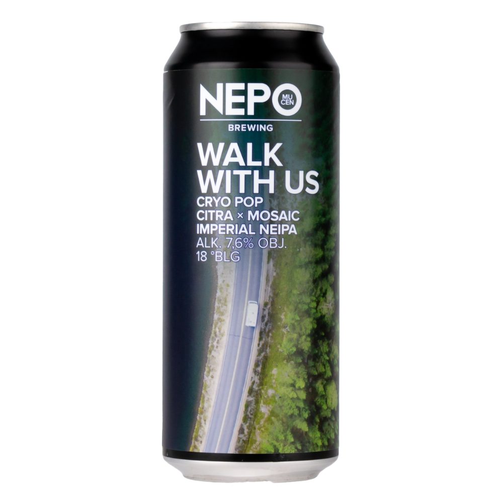 Piwo Nepo Walk With Us - 2023 7,6% 500 ml Puszka