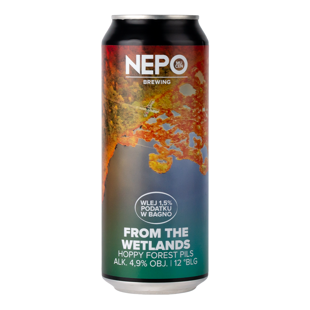 Piwo Nepo From the Wetlands 4,9% 500 ml puszka