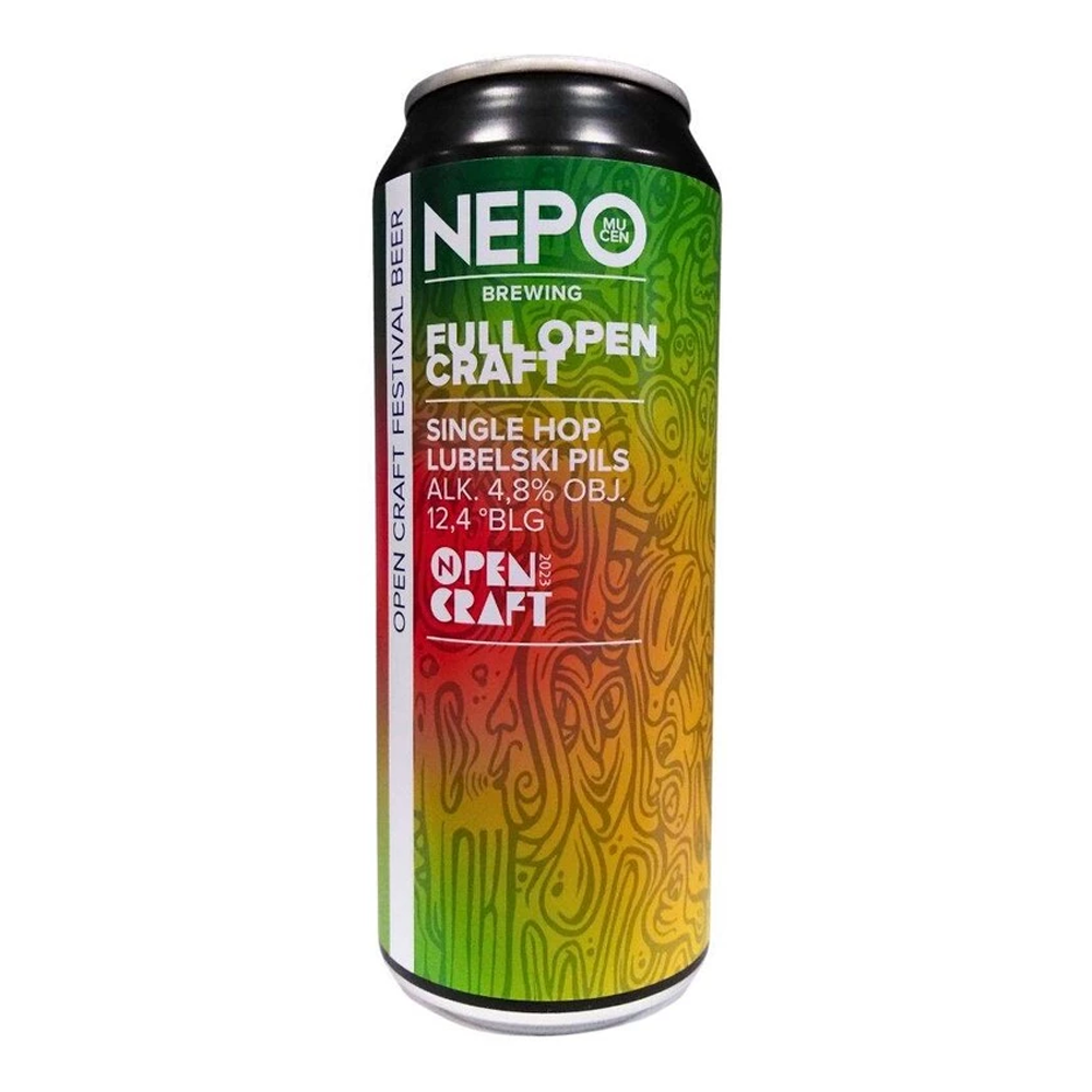 Piwo Nepo Full Open Craft 4,8% 500 ml puszka