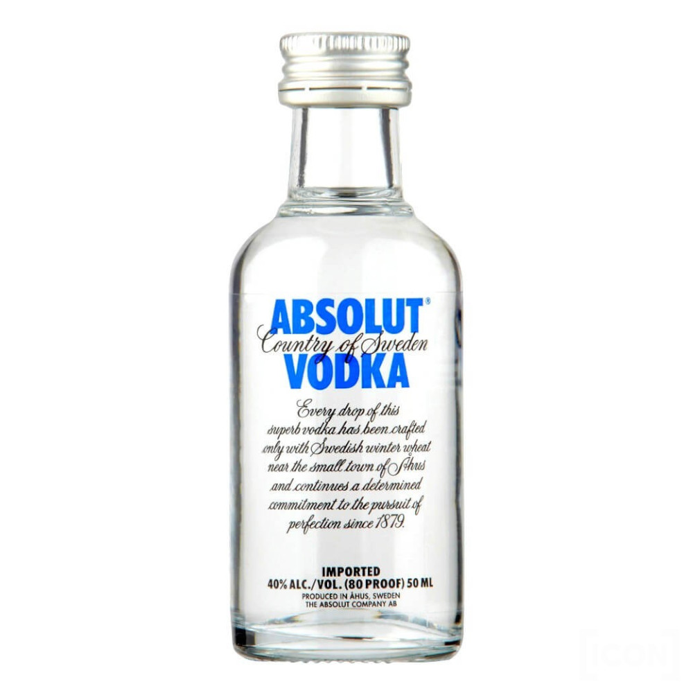 Wódka Absolut Blue 40% 50 ml