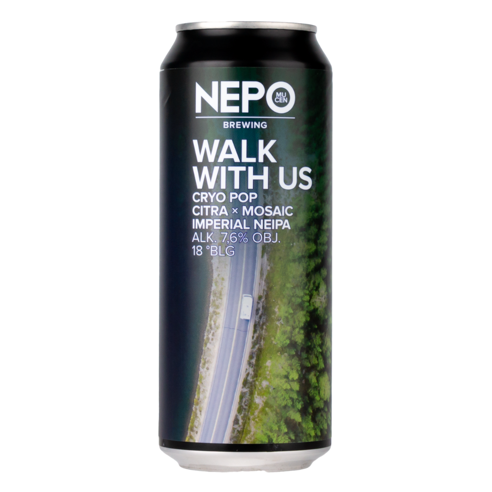 Piwo Nepo Walk With Us - 2023 7,6% 500 ml Puszka